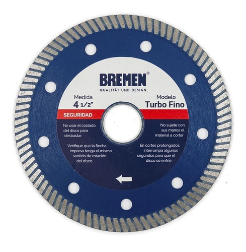 Bremen Disco Diamantado 7` Trf 6736