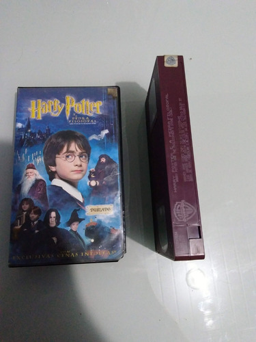 Vhs Harry Potter E A Pedra Filosofal - Dublado