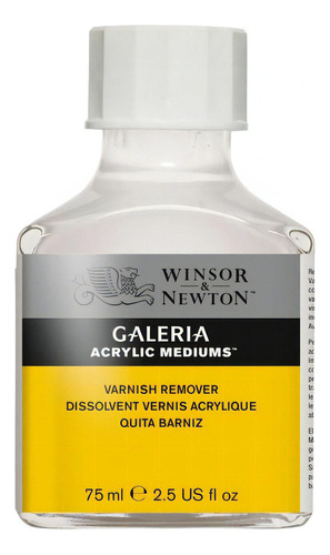 Removedor De Verniz Acrílico Winsor & Newton Galeria 75ml Cor Dourado