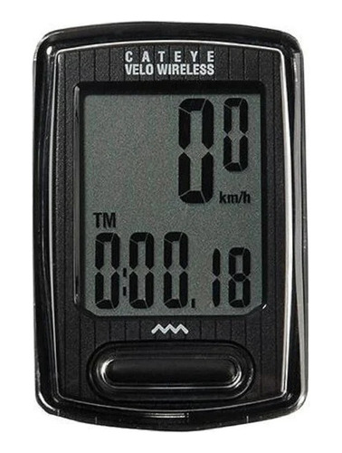 Ciclocomputador Velocimetro Cateye Velo Wireless Cc-vt230w