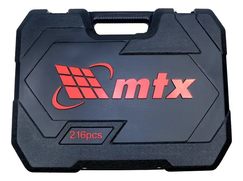 Jogo De Ferramentas Encaixe 1/2, 3/8, 1/4 216pcs Mtx