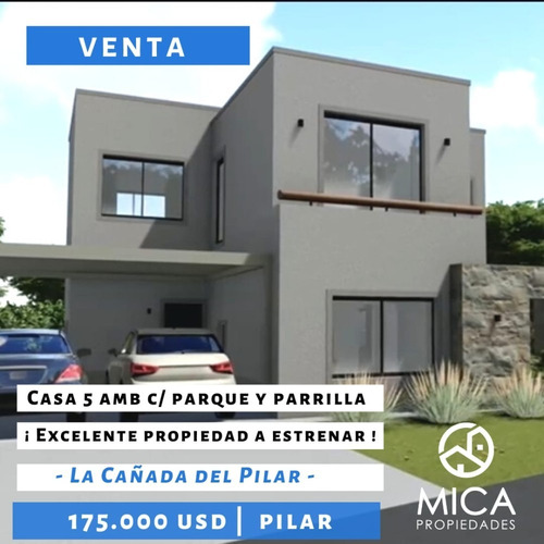 Imagen 1 de 2 de Venta - Casa 5 Amb C/ Parque Y Parrilla - La Cañada Del Pila
