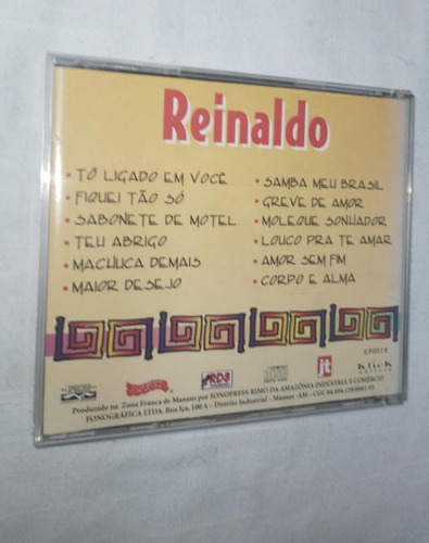Cd Pagode & Axé No Jt - Reinaldo - 6 ( 20329 ) (Usado)