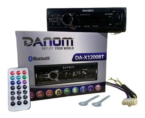 Reproductor Con Bluetooth Danom Da-x1200bt