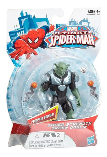Figura Articulada Marvel 10 Cm Hombre Araña Spiderman Hasbro