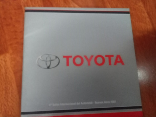 Folleto Toyota Publicidad Salón Del Automóvil 2007