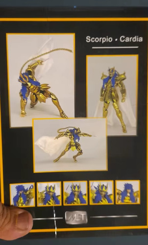 Escorpio Kardia Myth Cloth Ex Saint Seiya Lost Canvas Mst (Reacondicionado)