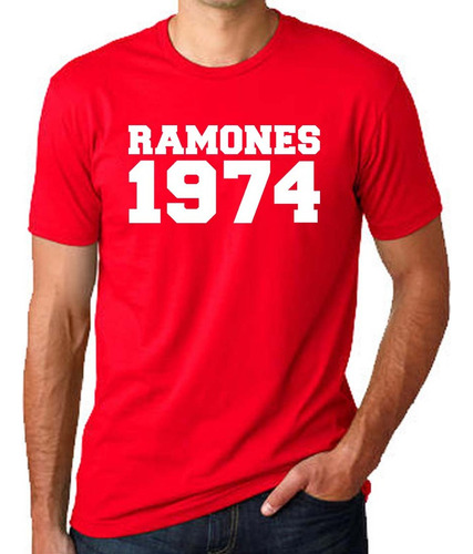 Remera Ramones 100% Algodón Calidad Premium 8