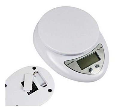 Balanza Pesa Digital De Cocina Hasta 1g-5kg Alta Precisión