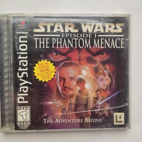 Star Wars Episode The Phantom Menace Ps1 Playstation One