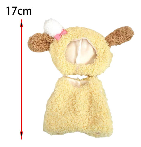 Ropa De Muñeca De Felpa, Traje Suave De Dibujos Perro