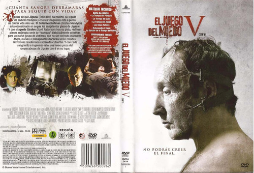 El Juego Del Miedo V Dvd Saw 5 Terror Tobin Bell