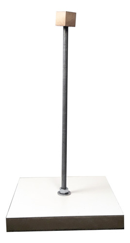 Soporte Escultura 15x15cm X25+ Dado Rotador ( Plasticera )