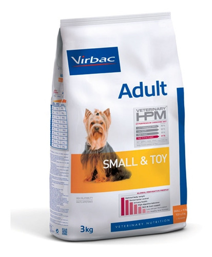 Virbac Hpm Adult Small & Toy 1.5kg Razas Mascotas