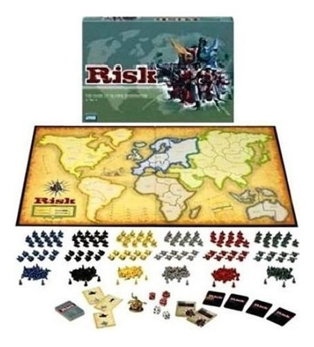 Juego De Mesa Hasbro Gaming Risk: El Juego De La Dominación