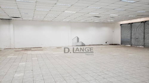 Salão Para Alugar, 674 M² Por R$ 12.000,00/mês - Taquaral - Campinas/sp - Sl0867