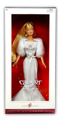 Barbie Collector Pink Label Zodiac Collection Cancer 2004