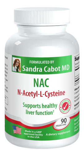 Liverdoctor Nac 600 Mg Capsulas - N Acetil Cisteina 600 Mg (