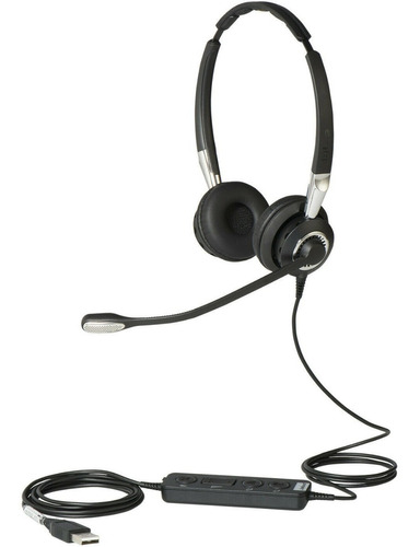 Headset Jabra Biz 2400ii Duo Usb Home Office Canal Oficial