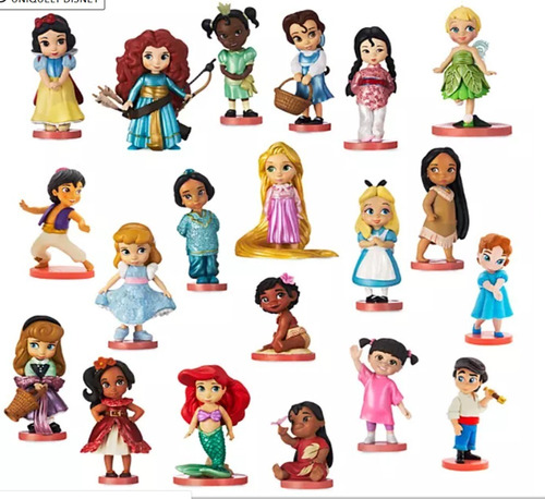 Princesas De Disney Edición Animators 20 Piezas Original 