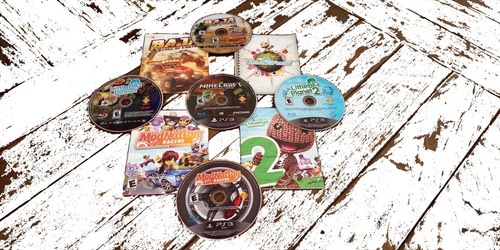 Lote 5juegos Playstation3 Litle Bigplanet Modnation Minecraf (Usado)