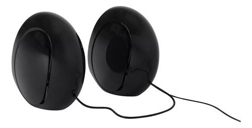 Imagen 2 de 4 de Parlantes Gtc Spg-148 Led 6w Jack 3.5mm Usb Pc Color Negro