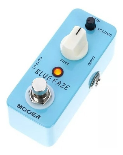 Imagen 3 de 5 de Pedal De Efecto Mooer Blue Faze Fuzz Para Guitarra Eléctrica