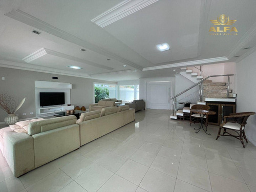 Imagem 4 de 30 de Mansão Na Praia Com 6 Suítes, Lazer Com Piscina, Sauna E Churrasqueira, 4 Vagas - Jardim Acapulco, Guarujá. - Ca0145