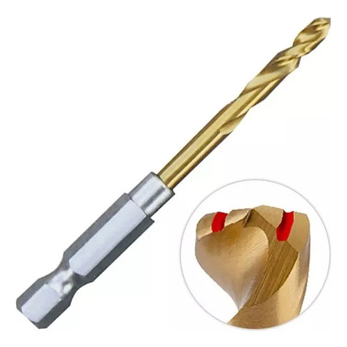 Broca De Titanio Shockwave De 6mm Milwaukee 48894814