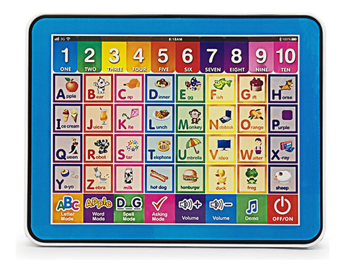 Máquina Educativa Inteligente Q English Ly Toy Tab 92bu