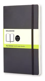 Libreta Moleskine Clásica Bolsillo Suave Negra Hoja Blanca