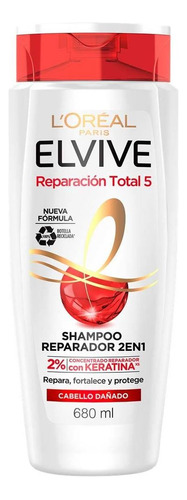 Shampoo L'oréal Paris Elvive Reparación Total 5, 680ml