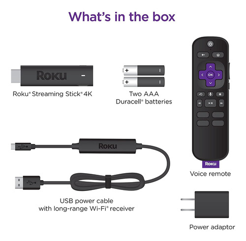 Roku Streaming Stick 4k Hdr Hd Tv Hdmi Smart Tv Dolby