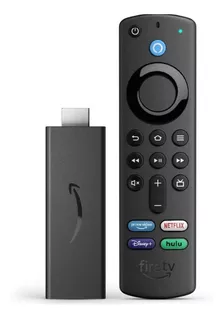 Amazon Fire TV Stick 3ª geração controle de voz 8GB preto com 1GB de memória RAM