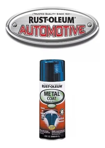Aerosol Rust Oleum Automotive Azul Anodizado Metalico 430ml