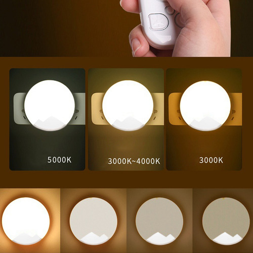 Una Luz Nocturna, Control Remoto, Enchufe, Escritorio Inteli