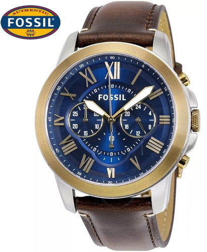 Reloj Fossil Grant Cronógrafo Fs5150 - 100% Nuevo Y Original
