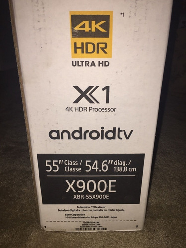 Imagen 3 de 3 de Sony 4k 55inches Tv