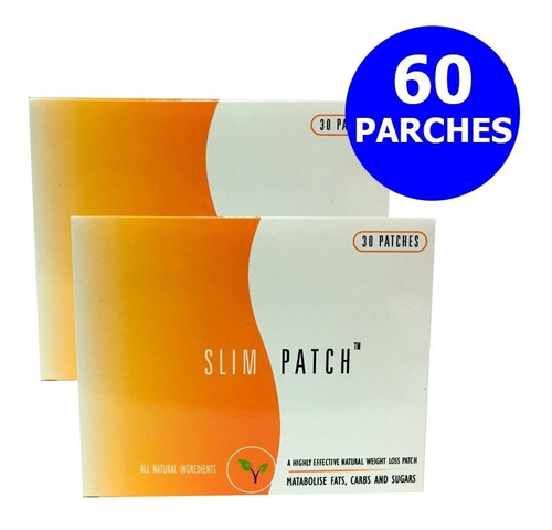 60 Parches Adelgazantes Slim Patch Sello Iso