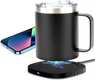 Wireless Coffee Warmer With Mug Set,heated Cup