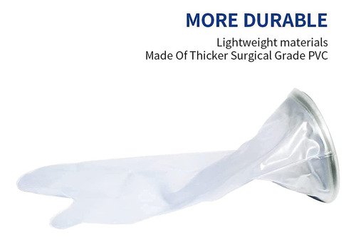 Funda Moldeada Impermeable Para Manos De Adulto Para Ducha,