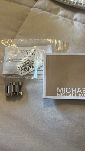 Reloj Dama Michael Kors Modelo 5165 Plateado Original Plateado Plateado Blanco (Usado)