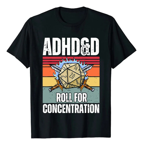 Roll For Concentration Gamer Dungeons Dm Rpg Dice Dragon T