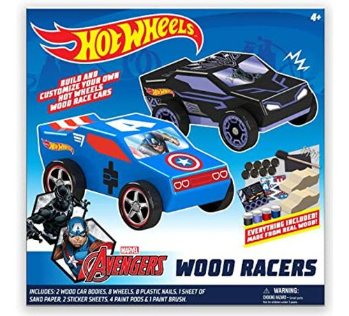 Hot Wheels Tara Toy 2 Unidades De Madera Racer Pantera