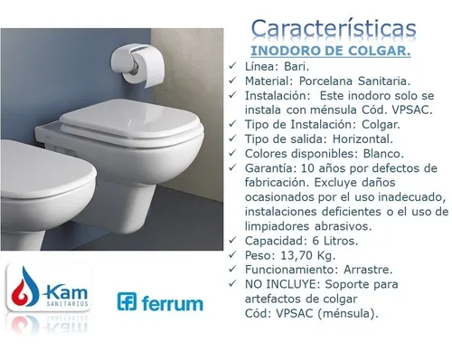Ferrum bari online de colgar