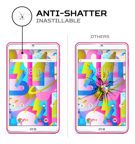 Protector De Pantalla Antishock Para Tablet Spc Lightyear