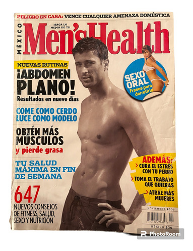 Revista Men's Health  Mexico, Nov. 2007 Año 14 No. 11