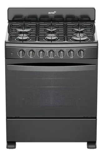 comprar Estufa Al Piso A Gas Acros 30 Negro Encendido Electrónico