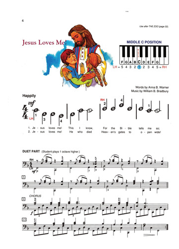 Alfred's Piano Básico Library: Libro De Hymn, Nivel 1a.