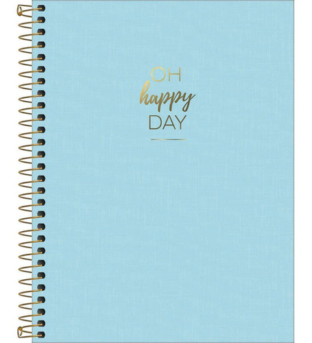 Caderno Cpp Coleg Happy Az 1m 80 Folhas - Tilibra